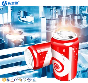 Ligne de mise en conserve automatique de jus de boisson en étain complet de A à Z machine de remplissage de canettes de bière en aluminium