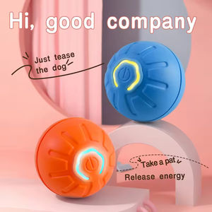 Uitrusting Stijl Hond Speelgoed Milieuvriendelijk Plastic Waterdicht Ip67 Leuke Leuke Leuke Gadget Voor Het Verlichten Van Verveling Intelligent Rollen - Product Image 3