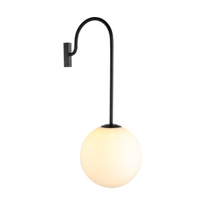 glass <b>ball</b> wall sconce wall lamp with black color wall lamp for Offices Museums & Galleries - Product Image 1