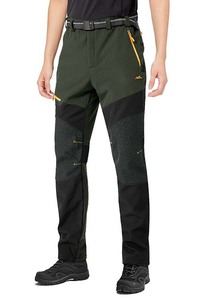 <span class=keywords><strong>Pantaloni</strong></span> da Uomo e Donna <span class=keywords><strong>Invernali</strong></span> in Softshell <span class=keywords><strong>con</strong></span> Tasche <span class=keywords><strong>con</strong></span> Zip, Foderati in Pile Caldo per Escursionismo e Sci, Abbigliamento Termico - Product Image 2