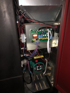 Caldaia <span class=keywords><strong>a</strong></span> Pellet Idronica da 24KW con Circolazione Automatica e Pompa Integrata per Radiatori e Acqua Calda per Tutta la Casa - Product Image 4