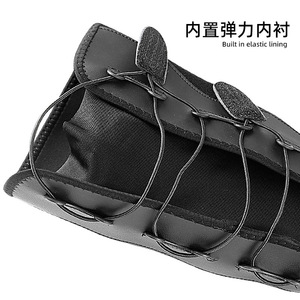 Soporte de pantorrilla ajustable para músculo de pantorrilla rasgado y soporte de Espinilla alivio del dolor manga de compresión de pantorrilla para lesiones en la parte inferior de la <span class=keywords><strong>pierna</strong></span> <span class=keywords><strong>desgarro</strong></span> de tensión - Product Image 3