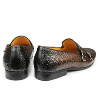 Mocassins pour hommes de bureau, cuir véritable, confortables, à enfiler, chaussures en cuir décontractées pour un usage quotidien, en plein air, pour les affaires, fabriquées en Chine
