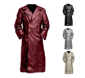 סתיו חורף mens בגדים גותיים פראנק גותיים שרוול ארוך בתוספת גודל ז 'קטים משובח העליון גברים באמצע המאה אמצע המאה - Product Image 1