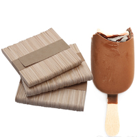 Bâtonnets de crème glacée en bois, 1000 pièces, biodégradables, écologiques, vente en gros