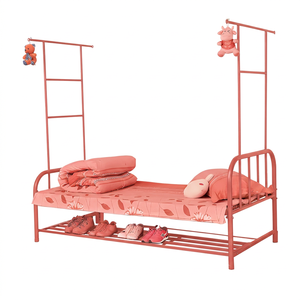 Letto a Castello in Metallo di Alta Qualità per Studenti, Design Moderno per Dormitorio o Camera da Letto Scolastica, Semplice ed Elegante - Product Image 4