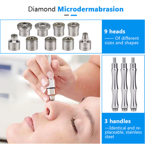 La più recente macchina per microdermoabrasione a punta diamantata professionale per microdermoabrasione a sabbia di cristallo - Product Image 6