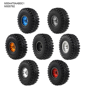 מתכת 1.9 אינץ 'צינור גלגל rms רכזת צמיגי גומי להגדיר עבור trx4 1/10 <span class=keywords><strong>rc</strong></span> <span class=keywords><strong>rc</strong></span> דגם חלקי מכונית זחילה - Product Image 3