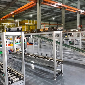 ระบบสายพานลำเลียงแบบหลายระดับสำหรับอุปกรณ์กึ่งตัวนำที่มีความแม่นยำสูง สำหรับโรงงานบรรจุภัณฑ์และทดสอบไอซีอัตโนมัติ ชุดจัดการวัสดุ - Product Image 1