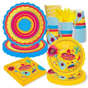 Festival <span class=keywords><strong>de</strong></span> Carnaval Mexicano Decoración <span class=keywords><strong>de</strong></span> Fiesta Tema del Día <span class=keywords><strong>DE</strong></span> <span class=keywords><strong>LOS</strong></span> <span class=keywords><strong>Muertos</strong></span> Platos <span class=keywords><strong>de</strong></span> Papel Vasos Manteles Vajilla Desechable Suministros - Product Image 2