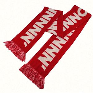 Bufanda Deportiva de Fútbol Tejida con Logotipo Personalizado, Ideal para Fanáticos del Fútbol y Regalos Promocionales Empresariales - Product Image 1