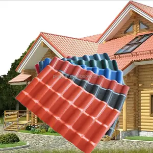 Roof Tile Heat Insulation Synthetic Resin Online Technical Support Free Spare Parts Chinese Plastic Roofing Material Traditional