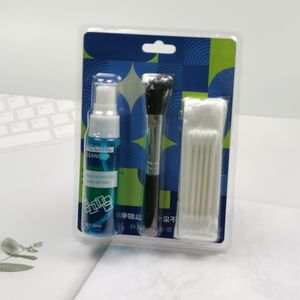 <span class=keywords><strong>Kit</strong></span> de nettoyage personnalisable pour le dépoussiérage de l'écran de l'appareil photo du téléphone d'ordinateur nettoyant en microfibre à faible quantité minimale de commande - Product Image 2