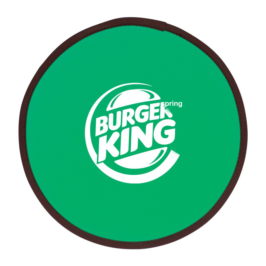 Детская пляжная игрушка с принтом на заказ, складной веер, детское блюдо, летающий диск, складной с сумкой