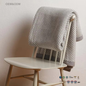 <span class=keywords><strong>Couverture</strong></span> tricotée en cachemire, pour bébé, câble chaud, livraison gratuite - Product Image 1