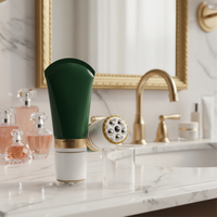 Tube de conditionnement en plastique avec tête de massage à bille pour crème pour les yeux et masque facial, couleur et taille personnalisables, OEM/ODM disponible