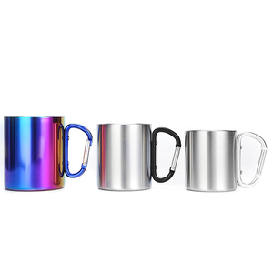 Thermos de Camping 220ml, Mugs pour l'extérieur, en acier inoxydable, avec poignée, à vis, nouvelle collection - Product Image 3
