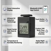 Wifi App Télécommande Capteur Radar Intelligent Moderne De Luxe Électrique Sans Eau Arôme Parfum Machine Prise Murale Diffuseur D'huiles Essentielles