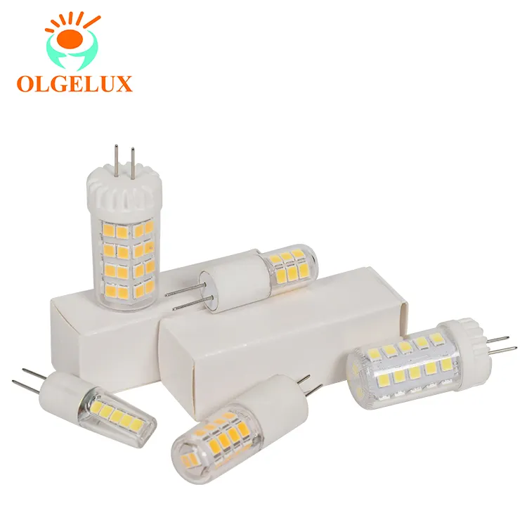 OLGELUX завод производитель оптом Smd горячие продажи без мерцания 2 Вт 3 Вт 4 Вт G4 AC/DC12V Светодиодная лампа свет