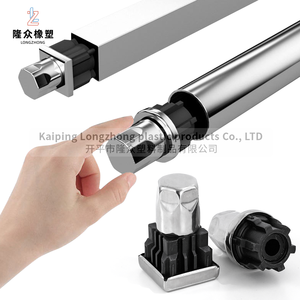 מדפי ספסל נירוסטה, כפות רגליים הכיור מכסה, רגליים מתכווננות, גובה-רגליים שולחן מתכוונן, כיסא רגליים מתכוונן - Product Image 2