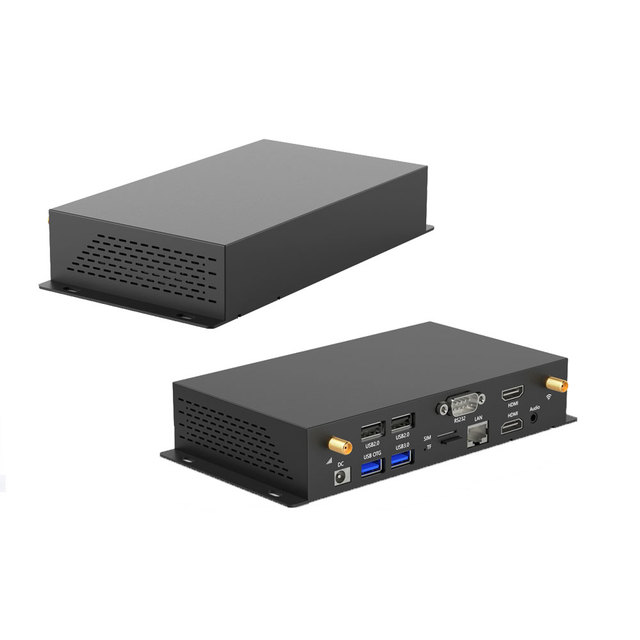 Android Digital Signage 4k Display AI Player USB Media Player Box for Lcd Display