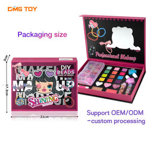 Offres Spéciales enfants simulation cosmétique perle chaîne ensemble boîte semblant jouer préscolaire enfants <span class=keywords><strong>maquillage</strong></span> ensemble filles habiller jouets - Product Image 4