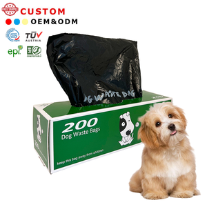 Bán buôn phân hủy sinh học chất thải chó poop túi hộp compostable túi rác chó xếp hạng hàng đầu chấp nhận tùy biến - Product Image 1