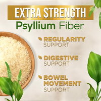 Capsules de Psyllium les plus vendues – Complément de fibres solubles pour la santé intestinale et le bien-être quotidien – Marque privée OEM – Usine certifiée GMP