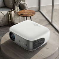 Proyector portátil HY800 1080P Smart Mini portátil Android Real Shutter 3D 4K Android 11,0 WiFi Home Theater Video Proyector LCD