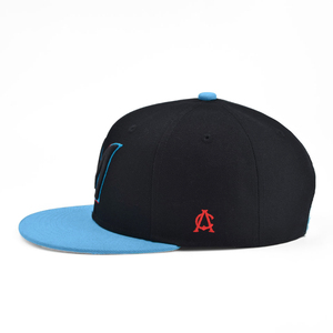 Casquettes personnalisées OEM BSCI en gros pour hommes, casquette snapback hip-hop à visière plate avec logo brodé 3D animal en acrylique à 6 panneaux - Product Image 2