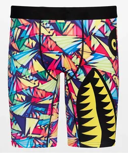 China Oem Odm Shark Print Best Beoordeelde Ademende Chique Boxer Kort Ondergoed Voor Mannen