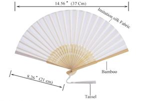 Abanico Plegable Personalizado con Impresión a Medida para Decoración de Bodas, Eventos y Fiestas - Product Image 2