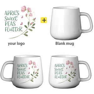 Taza de Café de Cerámica Nórdica con Logotipo Personalizado, Precio al por Mayor, Tazas de Té Sublimables, Taza de Porcelana para Agua Caliente, para Regalos - Product Image 2