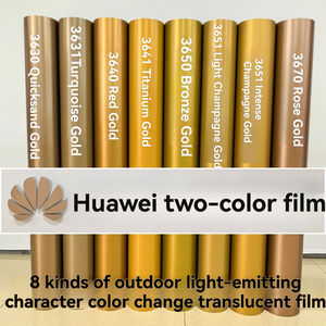 <span class=keywords><strong>Film</strong></span> Métallique Adhésif Instantané de Qualité Supérieure, Transparent Doré, pour Boîte à Lumière, Lettres Lumineuses à Changement de Couleur - Product Image 3