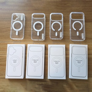 Para iPhone 17 Pro Funda de teléfono transparente magnética TPU Funda de teléfono celular a prueba de golpes para IPhone15 16 17 Pro Max - Product Image 5