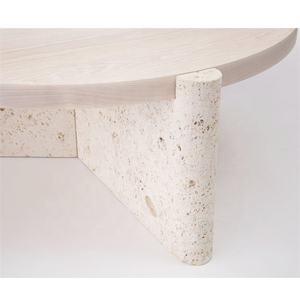 <span class=keywords><strong>Table</strong></span> basse <span class=keywords><strong>de</strong></span> salon <span class=keywords><strong>de</strong></span> style mid-century, <span class=keywords><strong>table</strong></span> basse <span class=keywords><strong>de</strong></span> salon personnalisée, base <span class=keywords><strong>en</strong></span> marbre, <span class=keywords><strong>table</strong></span> basse <span class=keywords><strong>de</strong></span> salon basse <span class=keywords><strong>en</strong></span> <span class=keywords><strong>travertin</strong></span> - Product Image 3