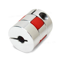 Accouplement à mâchoires flexible en aluminium de haute qualité pour servomoteurs pas à pas, rigidité à couple élevé 1000 Nm, personnalisé OEM, alésage 14-95