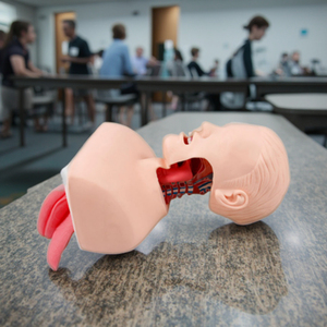 Darhmmy tiên tiến <span class=keywords><strong>PVC</strong></span> Đặt nội khí quản đào tạo mô hình manikin cho y tế trường học và bệnh viện đường hàng không quản lý mô phỏng - Product Image 2