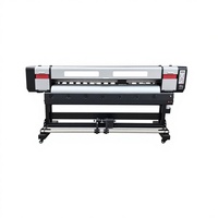 Impresora Eco Solvente de 1.9m de Nuevo Estilo con Cabezal Único o Doble Xp600/i1600/i3200, Máquina de Impresión de Formato Ancho