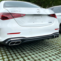 Diviseur d'échappement AMP-Z W206 pour Mercedes Benz Classe C W206 AMG Line 2022+ Accessoires C200 C260 C300