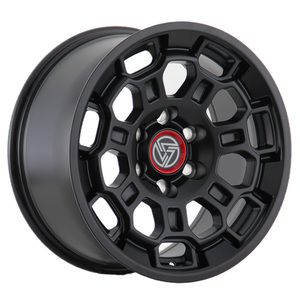 ล้อแม็กซ์ XINLAI แบบกำหนดเอง สีดำซาติน ลายเรขาคณิต สำหรับรถออฟโรด 4x4 สำหรับ Toyota Tacoma Tundra - Product Image 2