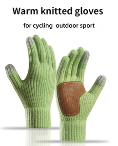 Gants tactiles pour l'équitation automne-hiver, antidérapants, doublés en polaire, pour la course à pied, le cyclisme, la <span class=keywords><strong>randonnée</strong></span>, la conduite à <span class=keywords><strong>vélo</strong></span> par temps froid - Product Image 5