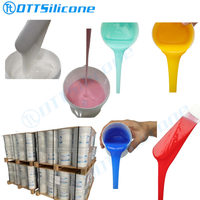 Caoutchouc de silicone à durcissement au platine 5A pour la fabrication de moules en silicone, caoutchouc de silicone RTV-2