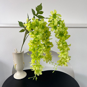 Flores Artificiales Trident <span class=keywords><strong>Wisteria</strong></span> <span class=keywords><strong>Sinensis</strong></span> para Decoración de Bodas, Arcos de Pared, Interiores y Exteriores, Suministros para Arreglos Florales - Product Image 6