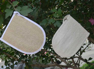 Natural Loofah Shower <strong>Bath</strong> Mitt <strong>Bath</strong> Glove Loofah - Product Image 3