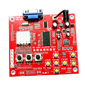 Scheda Convertitore da CGA/EGA/YUV a VGA <span class=keywords><strong>per</strong></span> Giochi a Gettoni POG, PCB <span class=keywords><strong>di</strong></span> Conversione Video con Materiali in Metallo e Plastica - Product Image 1