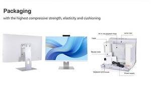 Nhà Máy tất cả trong một 27inch văn phòng PC-PC HD màn hình kinh doanh allinone amd-ryzen <span class=keywords><strong>7</strong></span>/5/9 Win10 boardless thiết kế pcgaming thiết lập đầy đủ PC - Product Image 6