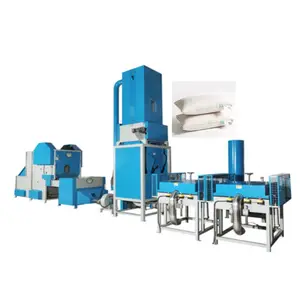 nonwoven pet bottles recycle polyester staple fiber carding machine for needle punching production line