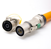 Connecteur de prise HVIL 200A, contrôleur de charge haute tension, alimentation CC, câble HVSL, indice de protection IP67, certifié CE ROHS