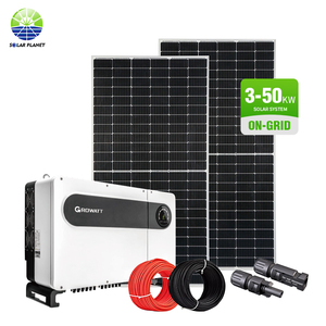 Năng lượng mặt trời hành tinh Hot Bán tái tạo sử dụng nhà 5KW <span class=keywords><strong>6KW</strong></span> 8KW 10KW Pin lưu trữ gắn trên lưới hệ thống Kit - Product Image 6
